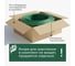 Бордюр садовый ГеоПластБорд Деко Плюс, 10 м, зеленый 748729005.10PGr 9