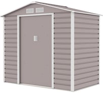 Сарай Storage-07-1 бежевый с белым 213х131х192 см Wotex 2131311