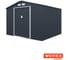 Сарай Storage-05-3 темно-серый с белым 277х259х203 см Wotex 2772593 2