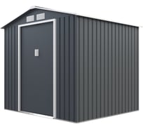 Сарай Storage-03-3 темно-серый с белым 213х195х195 см Wotex 2131953