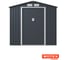Сарай Storage-03-3 темно-серый с белым 213х195х195 см Wotex 2131953 3