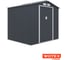 Сарай Storage-03-3 темно-серый с белым 213х195х195 см Wotex 2131953 4