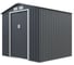 Сарай Storage-03-3 темно-серый с белым 213х195х195 см Wotex 2131953 1