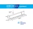 Бордюр стальной Анмакс NORD LINE-1200.70.100-1,5-L-ОС NL-1200.70.100.1,5-ОС 3