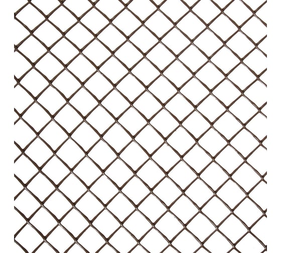 Садовая сетка Greengo 1x20 м, ячейка квадрат 15x15 мм, коричневая 5540941