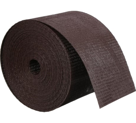 Бордюрная лента Greengo 0.1x10 м, 1.2 мм, пластиковая, коричневая 3253412