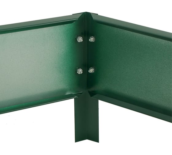 Оцинкованная клумба Greengo 80х15 см, зеленый мох 1822889
