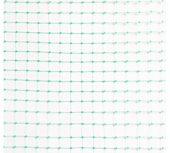 Мягкая садовая сетка для птичников Greengo 1x10 м, ячейка 13x13 мм, зеленая 3299381