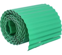 Бордюрная лента Greengo 0.2x9 м, гофра, 0.6 мм, пластиковая, зеленая 3405178
