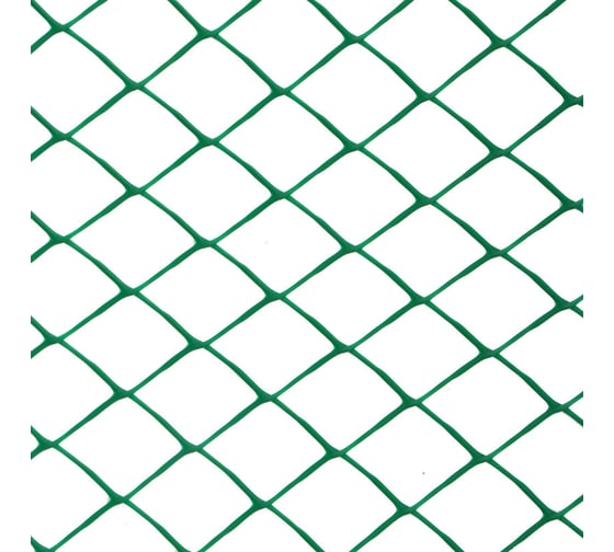 Садовая сетка Greengo 1.5x10 м, ячейка ромб 40x40 мм, зеленая 3299393