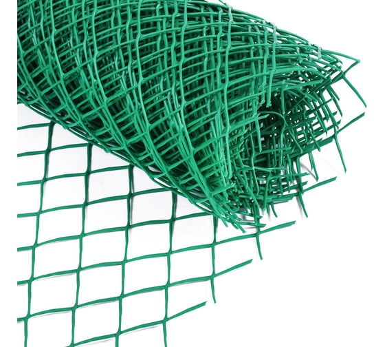 Садовая сетка Greengo 0.5x10 м, ячейка ромб 40x40 мм, зеленая 3299379