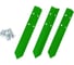 Оцинкованная клумба Greengo 2 яруса, 60-100х30 см, ярко-зелёная 2470648 2