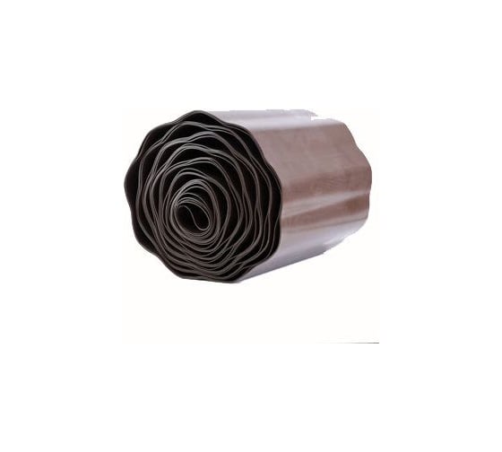 Лента бордюрная Дачный Гектар Б-20/9 9м ГОФРА (коричневый) DG0183 СД1847