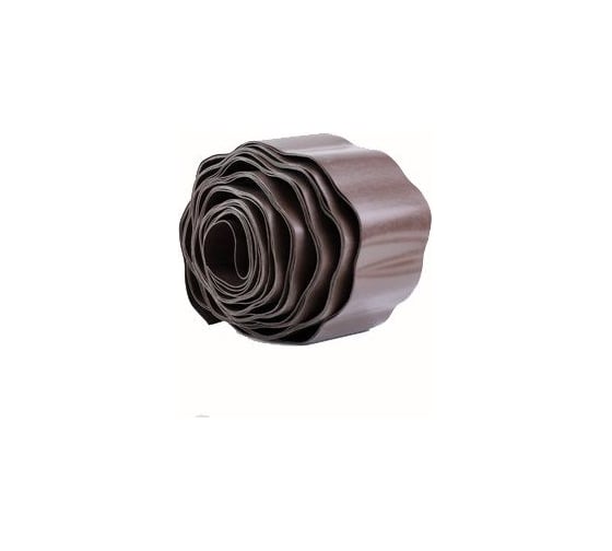 Лента бордюрная Дачный Гектар Б-10/9 9м ГОФРА (коричневый) DG0180 СД1844