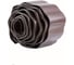Лента бордюрная Дачный Гектар Б-10/9 9м ГОФРА (коричневый) DG0180 СД1844 1