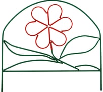 Ограждение СИМАЛЕНД Незабудка 5 секций, металл 2083046