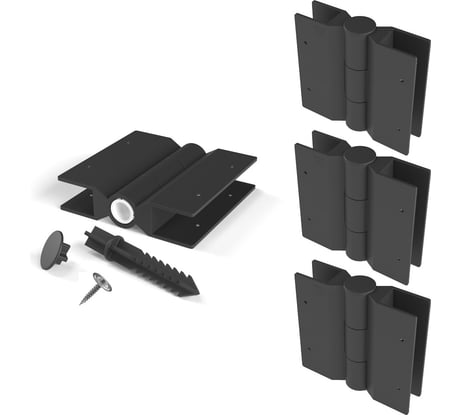 Комплект стыковочных элементов для грядок и клумб Еврогрядка 150x25 мм, 4 шт. 5084