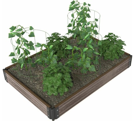 Готовый комплект грядки Еврогрядка 1200x800x155 мм GEG3-155