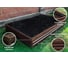 Металлическая грядка усиленная Металлика коричневая, 4.5x1х0.2 м 0002_4,5 2