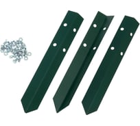 Клумба Greengo 140х15 см, оцинкованная, зеленый мох 1822897