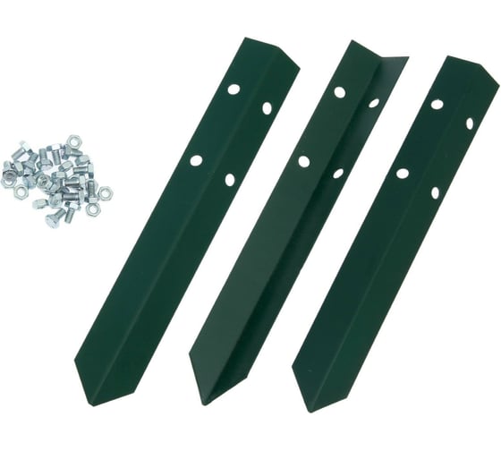 Клумба Greengo 140х15 см, оцинкованная, зеленый мох 1822897