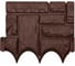 Садовый заборчик Green Boom 26х22х1,7 см, 4 секции, коричневый ML01054-B 11