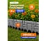 Садовый заборчик Green Boom 26х22х1,7 см, 8 секций, серый ML01058 10