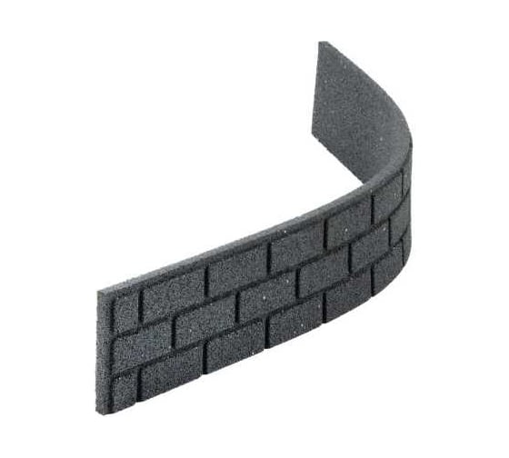 Бордюр садовый Multyhome EZ Border: Bricks 120см, серый EU5000164