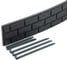 Бордюр садовый Multyhome EZ Border: Bricks 120см, серый EU5000164 2
