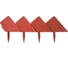 Декоративный бордюр Beroma Кирпич 13x300 см, 24 секции 07710497 1
