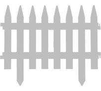 Декоративный забор Beroma 7 секций, белый 07710507