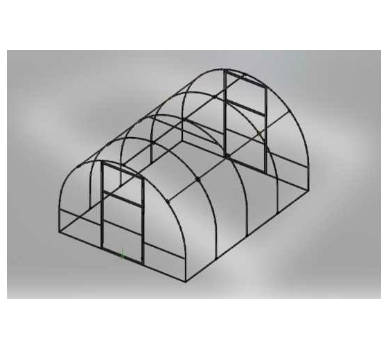 Теплица ТЕПЛОФОН Енисей Стандарт база 3x4 00-00015307