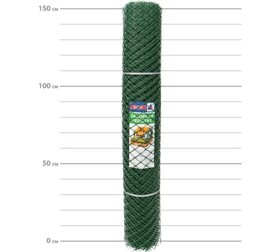 Заборная решетка ПРОТЭКТ Эконом 1.5х10 м, хаки З-40/1,5/10 х 1