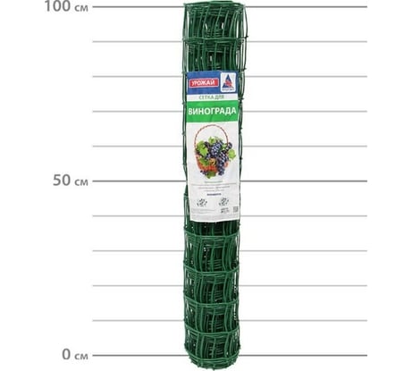 Сетка для винограда ПРОТЭКТ 95х90, 10 м, хаки Ф-90/1/10 х