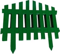 Декоративный забор Beroma 7 секций, зелёный 07710525