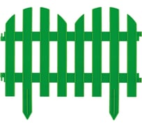 Декоративный забор Beroma 7 секций, зелёный 07710521