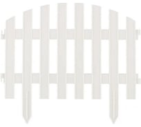 Декоративный забор Beroma 7 секций, белый 07710511