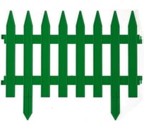 Декоративный забор Beroma 7 секций, зелёный 07710509