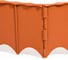 Ограда садовая Prosperplast Garden Fence (5,95м), терракотовый IKRR-R624 12