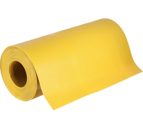 Бордюрная лента Greengo 0.3x10 м, толщина 1.35 мм, пластиковая, желтая 4812713