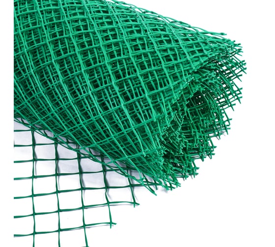 Садовая сетка Greengo 1.5x25 м, ячейка ромб 55x55 мм, зеленая 4679698