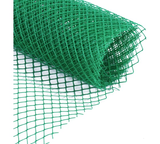 Садовая сетка Greengo 1x5 м, ячейка ромб 15x15 мм, зелёная 4679699