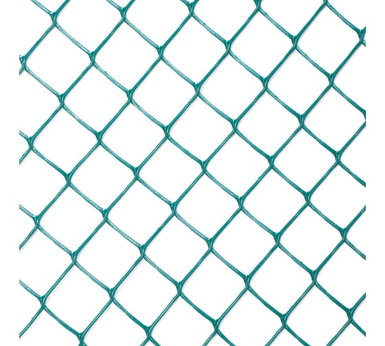 Садовая сетка Greengo 1.5x20 м, ячейка ромб 40x40 мм, зеленая 5114615 1