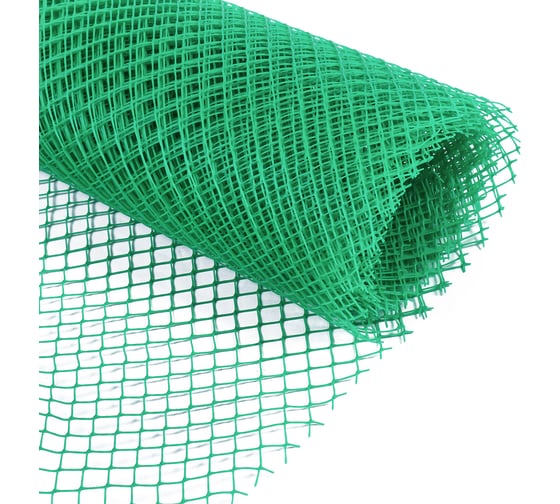Садовая сетка Greengo 1.5x10 м, ячейка ромб 15x15 мм, зелёная 4679695