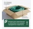 Бордюрная лента садовая для газона и клумб ГеоПластБорд Деко 20м зеленая 748729005.20.З 5