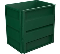 Готовая оцинкованная грядка на дачу Delta-Park GW 0.5x0.7 м, зелёная 30013GW_5070Gr