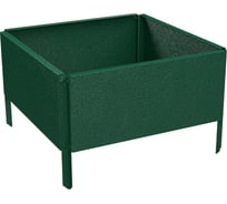 Готовая оцинкованная грядка на дачу Delta-Park GY 0.45x0.45 м, зелёная 30019GY_4545Gr