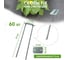 Садовые скобы Delta-Park FIX для геотекстиля GB, 60 шт. skobafix60 3