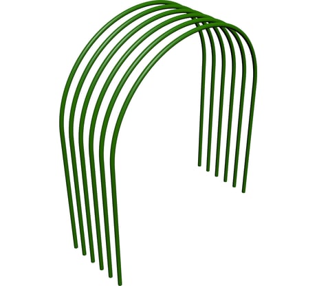 Парниковые металлические дуги Репка 4 м, в ПВХ, 6 шт. 11210
