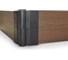 Грядочная доска Groentec венге, с тиснением 3D GBW3D 150-25-3000 5